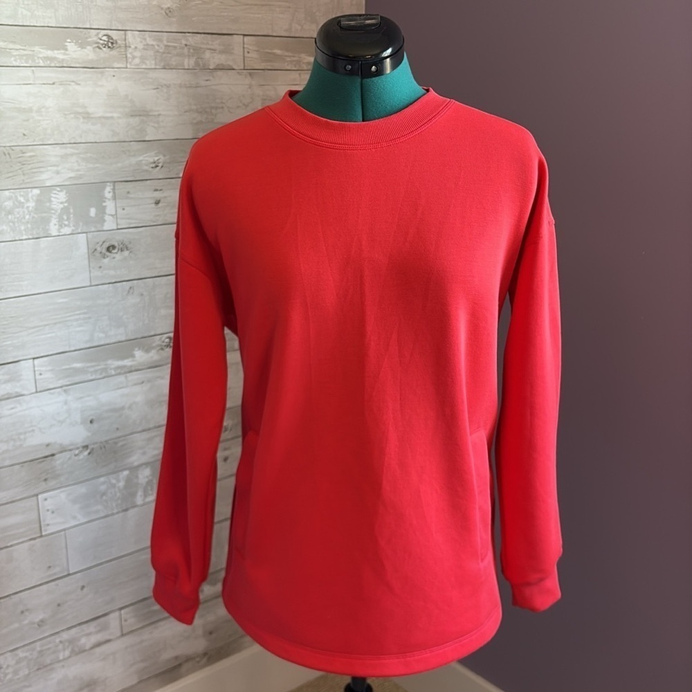 MONDETTA ‘Luscious Red’ Boxy Top - Picture 5 of 10